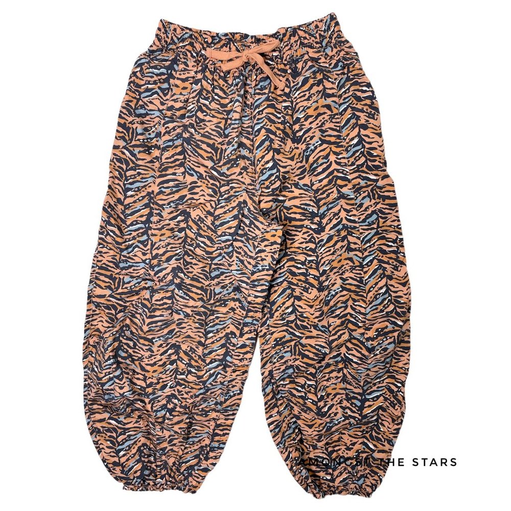 Free People Movement Zephyr Funky Print Balloon Baggy Drawstring Pants - Picture 5 of 9